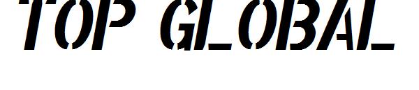 top global字体