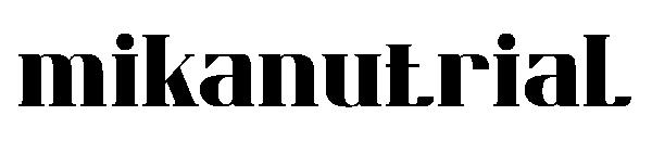mikanutrial字体