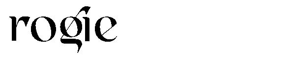 rogie字体