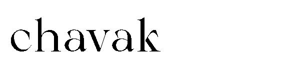 Chavak字体