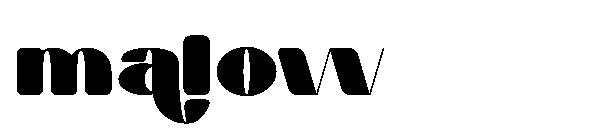 Malow字体