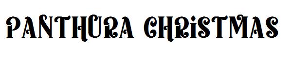panthura christmas字体