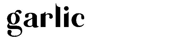garlic字体