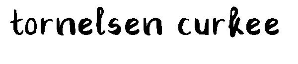tornelsen curkee字体