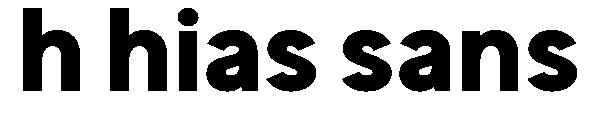 h hias sans字体