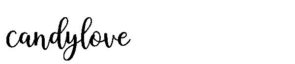 candylove字体
