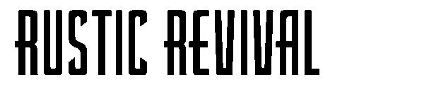 Rustic revival字体