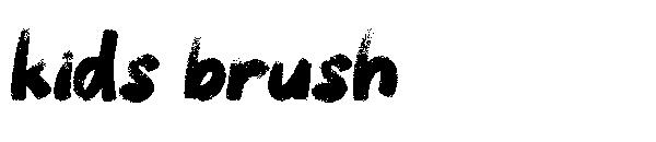 Kids brush字体