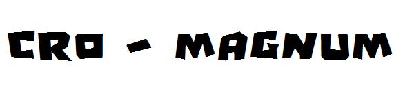 cro - magnum字体