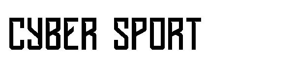 cyber sport字体