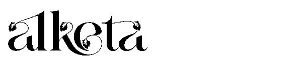 alketa字体