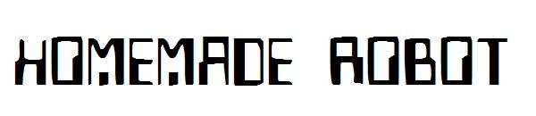 homemade robot字体