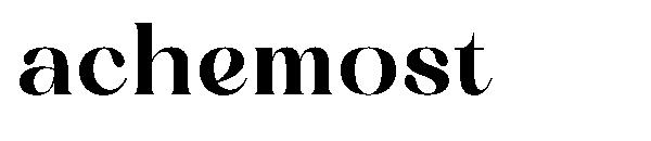 Achemost字体