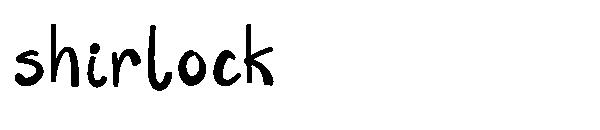 shirlock字体