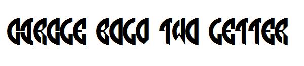 circle bold two letter字体