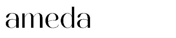 ameda字体