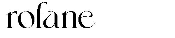 Rofane字体
