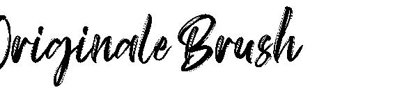 originale brush字体