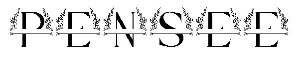 pensee字体