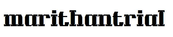 marithantrial字体