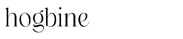 hogbine字体