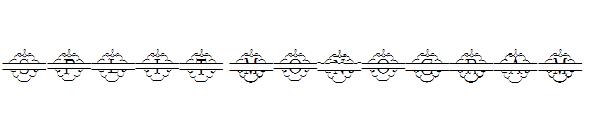 split monogram字体