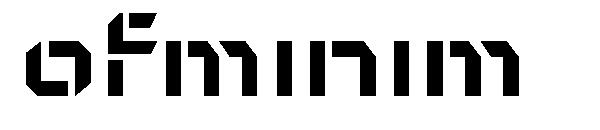 Ofminim字体