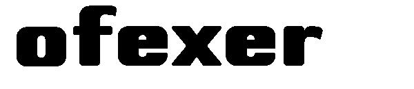 Ofexer字体