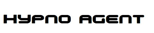 hypno agent字体
