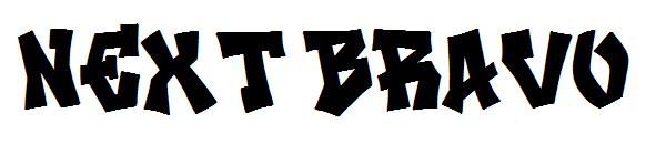 next bravo字体