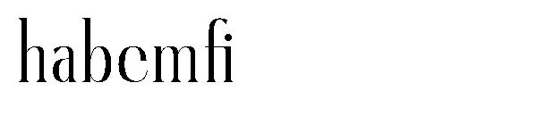 Babemfi字体