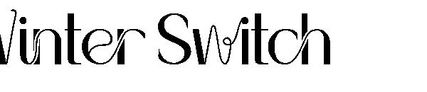 winter switch字体