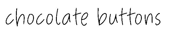 chocolate buttons字体