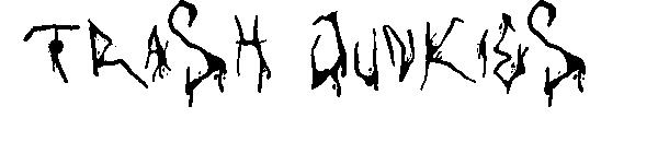 trash junkies字体