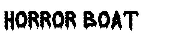 horror boat字体