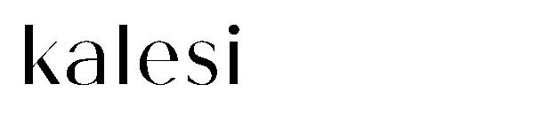 Kalesi字体