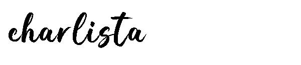 Charlista字体