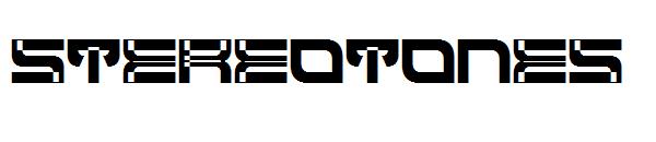 stereotones字体