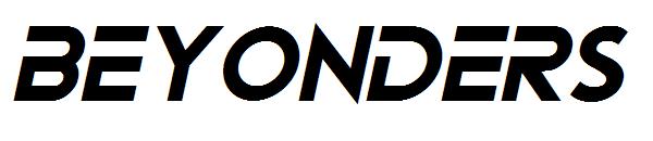 beyonders字体