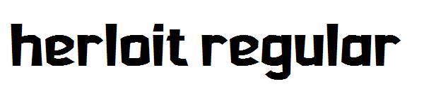 herloit regular字体