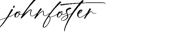 Johnfoster字体