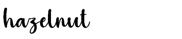 hazelnut字体