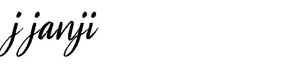 j janji字体