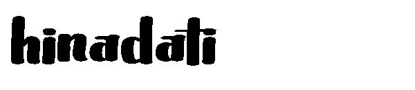 hinadati字体