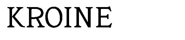 Kroine字体