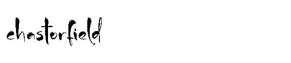 Chastorfield字体