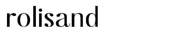 Rolisand字体