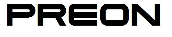 Preon字体