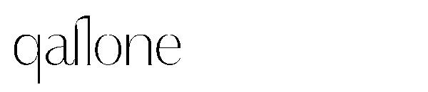 qaflone字体