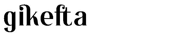 Gikefta字体